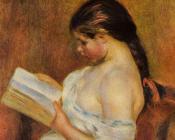 皮埃尔奥古斯特雷诺阿 - Young Girl Reading
